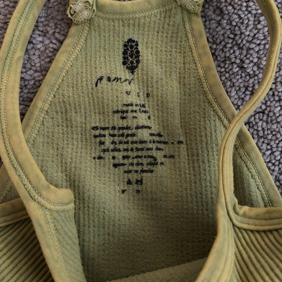 YELLOW GREEN FP MOVEMENT TANK TOP!! - Picture 3 of 3